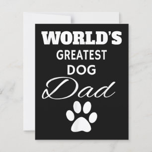 The World's Greatest DOG Dad T Shirt, Love my Dog