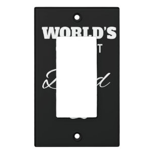 The World's Greatest DOG Dad T Shirt, Love my Dog Light Switch Cover