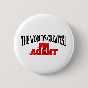The World's Greatest FBI Agent Pinback Button