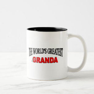 The World's Greatest Granda Two-Tone Coffee Mug