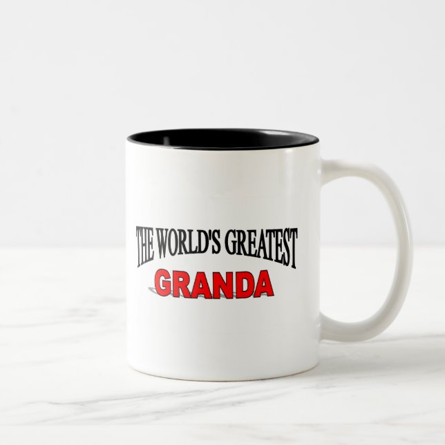 The World's Greatest Granda Two-Tone Coffee Mug (Right)