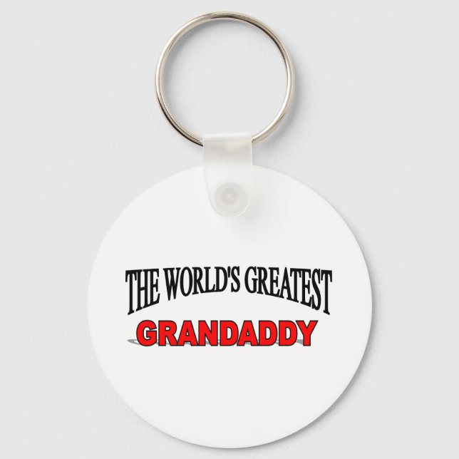 The World's Greatest Grandaddy Keychain (Front)
