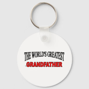 The World's Greatest Grandfather Keychain