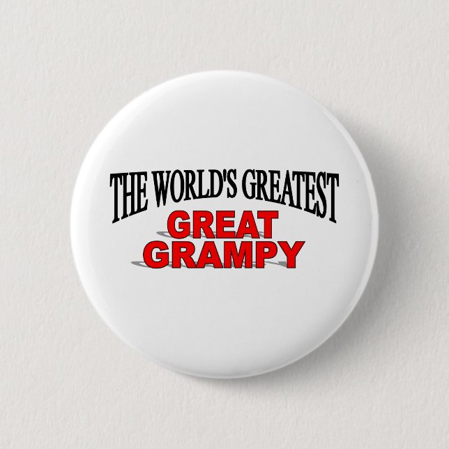 The World's Greatest Great Grampy Button (Front)