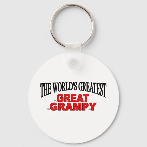 The Worlds Greatest Great Grampy Keychain