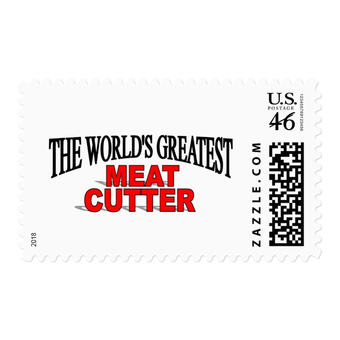 The World's Greatest Meat Cutter Stamps