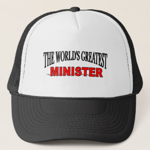 The World's Greatest Minister Trucker Hat