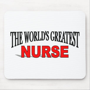 The World's Greatest Nurse Mouse Pad
