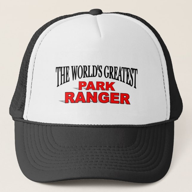 The World's Greatest Park Ranger Trucker Hat (Front)