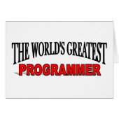 The World's Greatest Programmer (Front Horizontal)