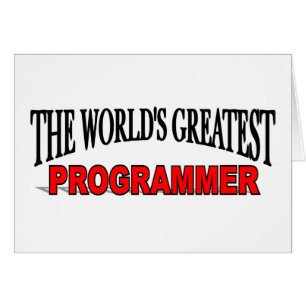The World's Greatest Programmer Cards