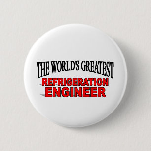 The World's Greatest Refrigeration Engineer Button