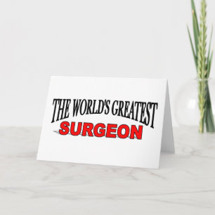 The World's Greatest Surgeon Card