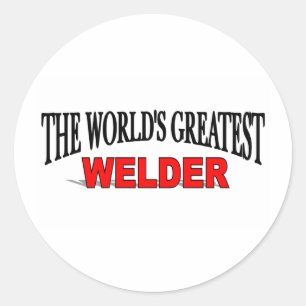 The World's Greatest Welder Classic Round Sticker