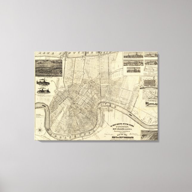 The World's Industrial Canvas Print (Front)