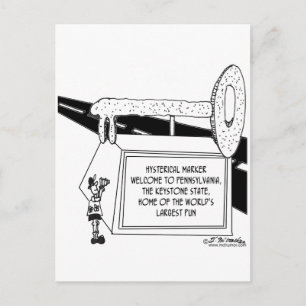 The World's Largest Pun Postcard