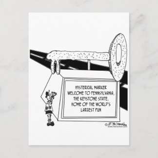 The World's Largest Pun Postcard