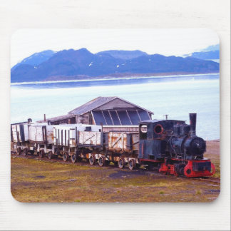 The world's northernmost train mouse pad