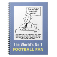 The World's Number 1 Football Fan Notebook