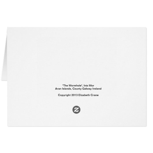 The Wormhole, Atlantic side of Inis Mor (Back Horizontal)