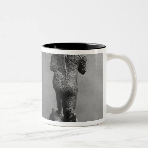 The worshipper from Larsa front and back view Two_Tone Coffee Mug