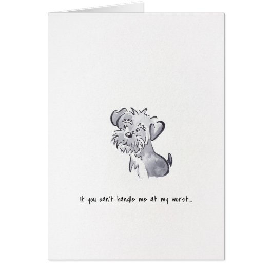 "The Worst" Card (Front)