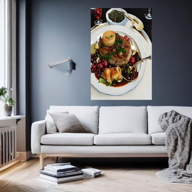 The worst dish ever | AI Art  Poster (Creator Uploaded)