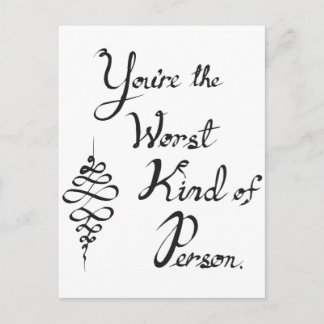 The Worst Kind of Postcard