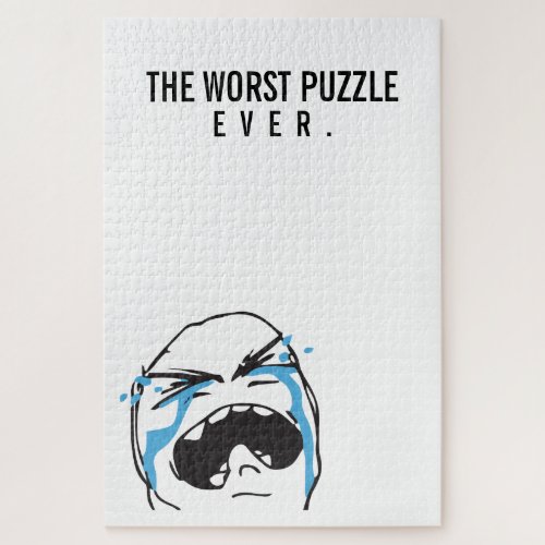 THE WORST PUZZLE EVER troll joke crying le_me meme