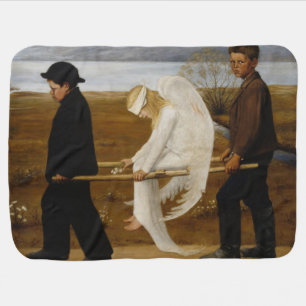 The Wounded Angel Baby Blanket