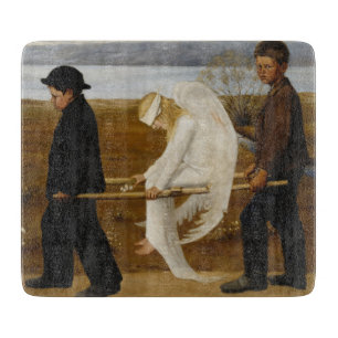 The Wounded Angel (by Hugo Simberg) Cutting Board