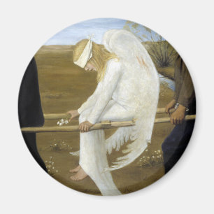 The Wounded Angel (detail) Magnet