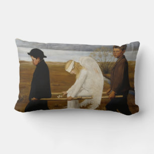 The Wounded Angel Lumbar Pillow