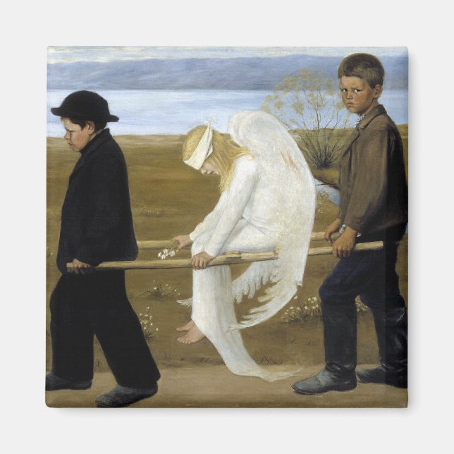 The Wounded Angel Magnet (Front)