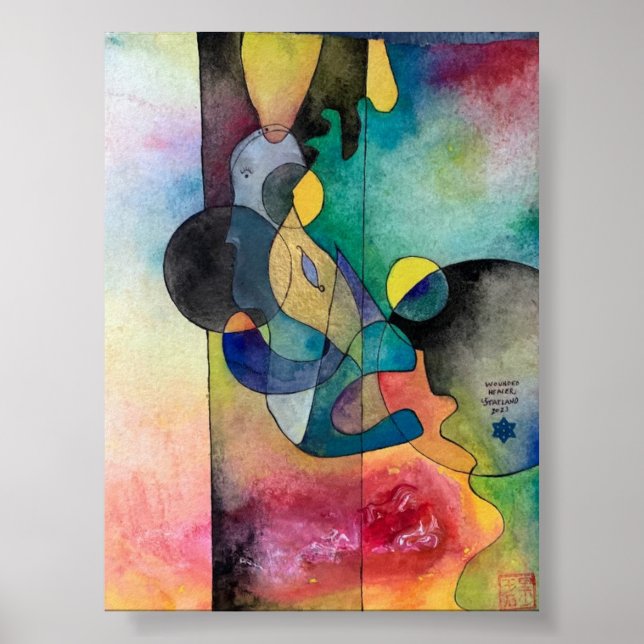 The Wounded Healer Art Poster (Front)