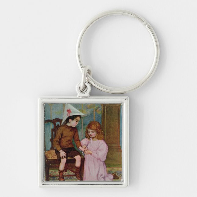 The Wounded Knight Keychain (Front)