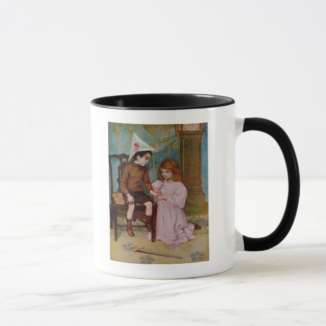 The Wounded Knight Mug (Right)