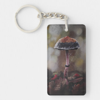 The Wounded Mushroom Mini Keychain