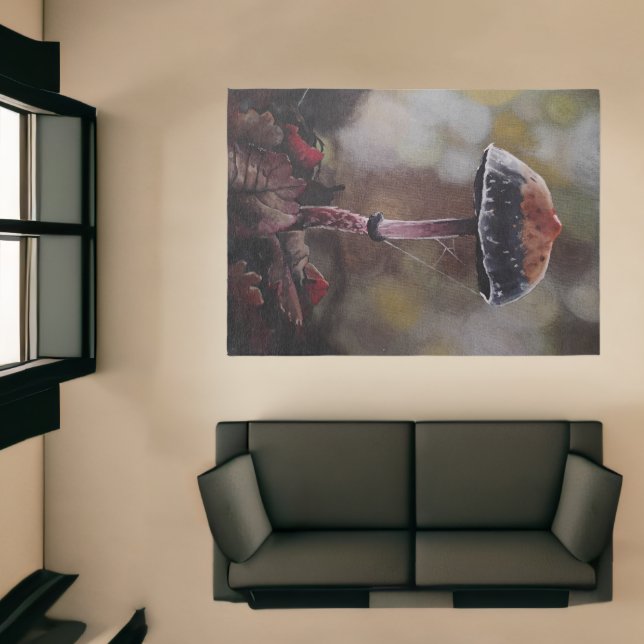 The Wounded Mushroom Mini Rug (Insitu (Indoor 1))