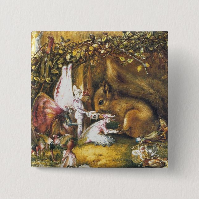 The Wounded Squirrel Button (Front)