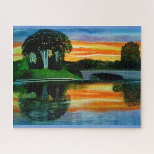 THE WOW FACTOR SUNSET JIGSAW PUZZLE