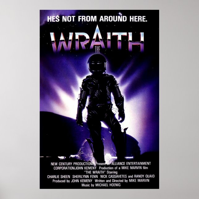 The Wraith Poster (Front)