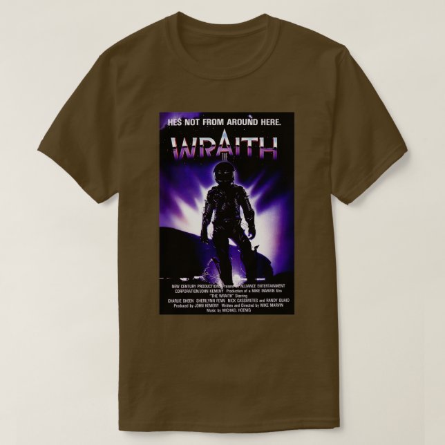 The Wraith  T-Shirt (Design Front)