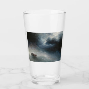 The Wrath of the Seas (by Ivan Aivazovsky) Glass