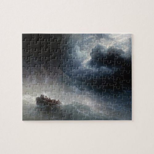 The Wrath of the Seas Ivan Aivazovsky seascape Jigsaw Puzzle