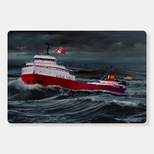 THE WRECK OF THE EDMUND FITZGERALD FOAM BOARD