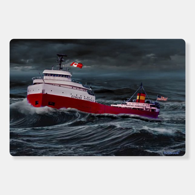 THE WRECK OF THE EDMUND FITZGERALD FOAM BOARD (Front)