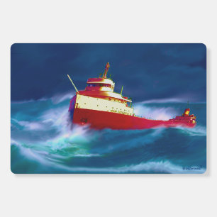 THE WRECK OF THE EDMUND FITZGERALD FOAM BOARD