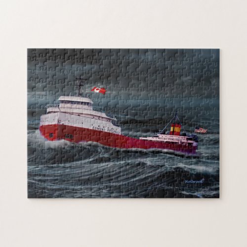 THE WRECK OF THE EDMUND FITZGERALD JIGSAW PUZZLE