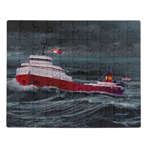  THE WRECK OF THE EDMUND FITZGERALD JIGSAW PUZZLE